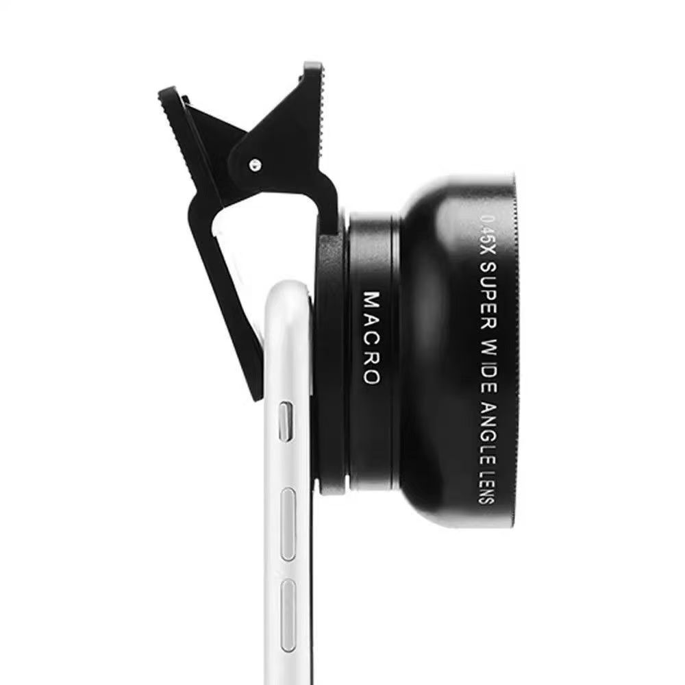 Ширококутна та макро камера 0.45X/15X для смартфона з сумкою