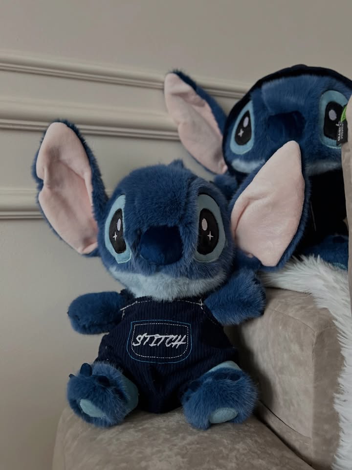 Пухнастий Стіч антистрес іграшка в костюмчику